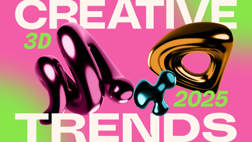 3D animated brand visuals and interactive motion graphics