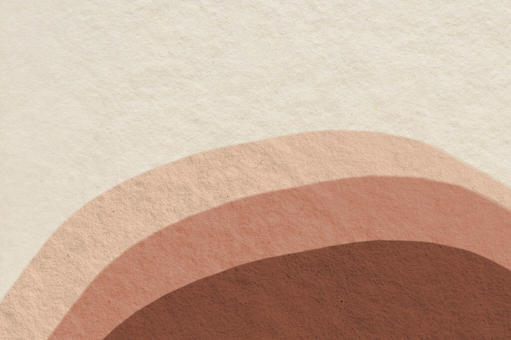 Brand visuals using monochromatic and earthy color palette