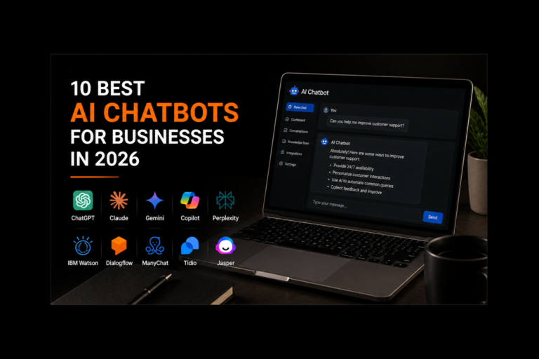 10 Best AI Chatbots for Businesses in 2026